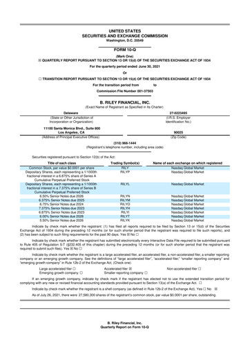 Thumbnail BRC Group Holdings 10-Q Quarterly Report FY2021 