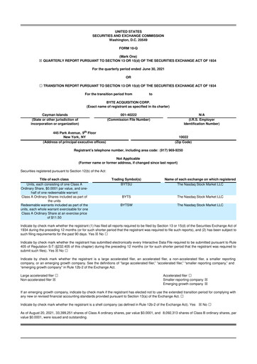 Miniature Airship AI 10-Q Rapport trimestriel 2021 