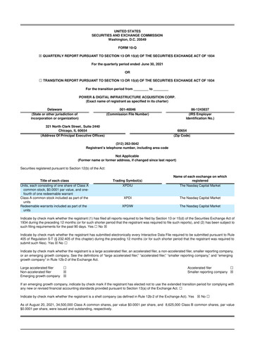 Vorschaubild Core Scientific 10-Q Quartalsbericht 2021 