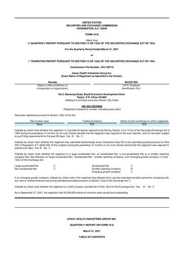 Thumbnail Idaho Copper Corporation 10-Q Quarterly Report FY2021 