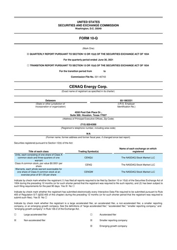 Thumbnail Verde Clean Fuels 10-Q Quarterly Report FY 