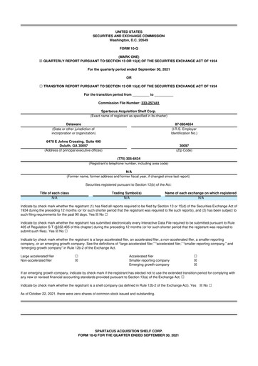Miniature NextNav 10-Q Rapport trimestriel 2021 