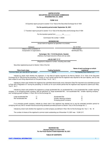 Thumbnail Neonode 10-Q Quarterly Report FY2021 