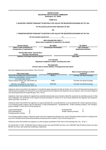 Miniature NET Power 10-Q Rapport trimestriel 2021 