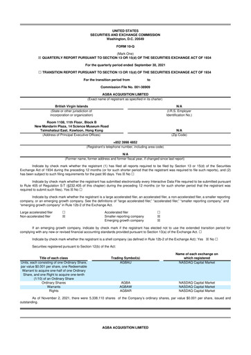 Thumbnail Triller Group 10-Q Quarterly Report FY2021 