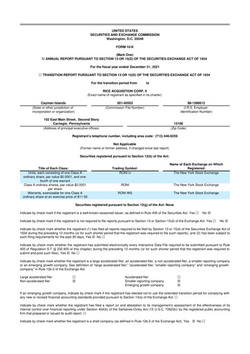Miniature NET Power 10-K Rapport annuel 2021