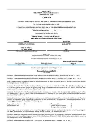 Thumbnail Idaho Copper Corporation 10-K Annual Report 2021