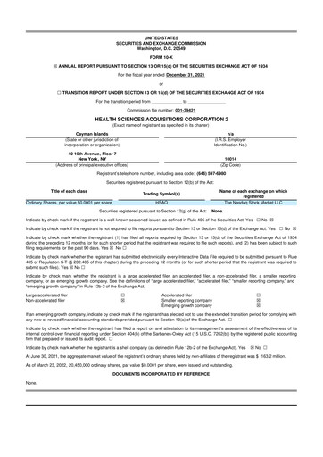 Thumbnail Orchestra BioMed  10-K Annual Report 2021