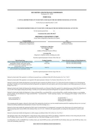 Miniature SunPower
 10-K Rapport annuel 2021