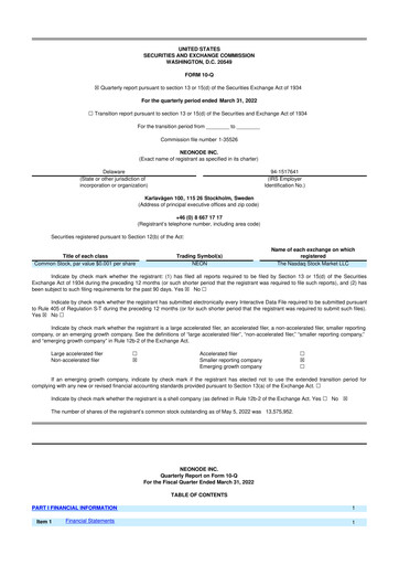 Thumbnail Neonode 10-Q Quarterly Report FY2022 