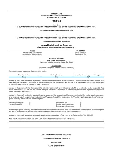 Thumbnail Idaho Copper Corporation 10-Q Quarterly Report FY2022 