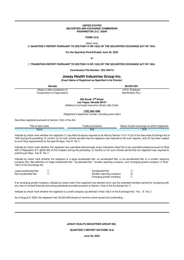 Thumbnail Idaho Copper Corporation 10-Q Quarterly Report FY2022 