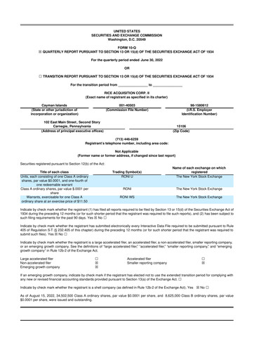 Miniature NET Power 10-Q Rapport trimestriel 2022 