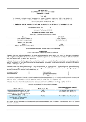Thumbnail Solidion Technology 10-Q Quarterly Report FY2022 