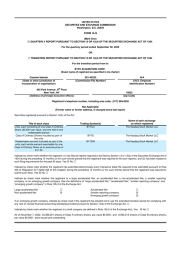 Miniature Airship AI 10-Q Rapport trimestriel 2022 