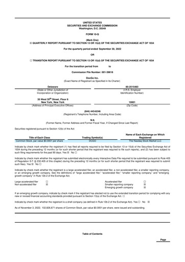 Thumbnail DocGo 10-Q Quarterly Report FY2022 