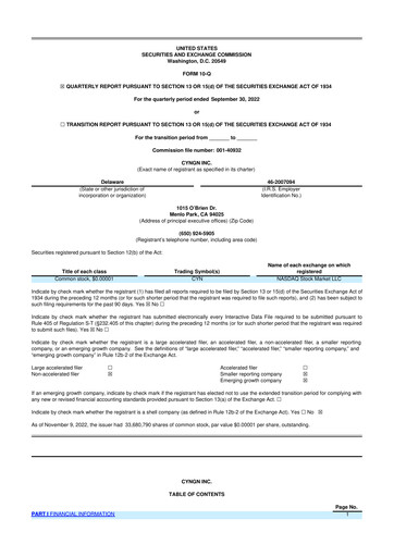 Thumbnail Cyngn 10-Q Quarterly Report FY2022 