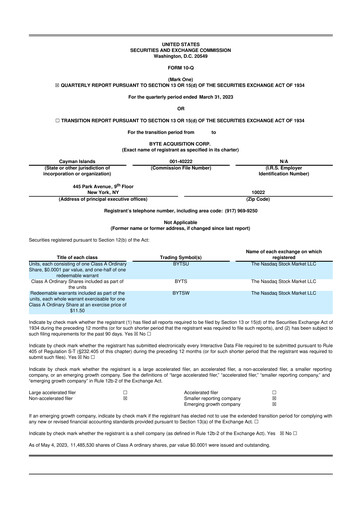 Miniature Airship AI 10-Q Rapport trimestriel 2023 
