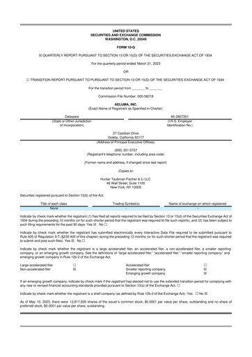 Thumbnail Aeluma 10-Q Quarterly Report FY2023 