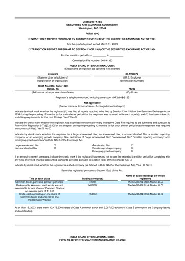 Thumbnail Solidion Technology 10-Q Quarterly Report FY2023 