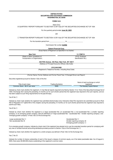 Thumbnail Siebert Financial 10-Q Quarterly Report FY2023 