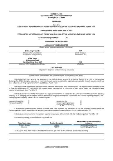 Thumbnail Triller Group 10-Q Quarterly Report FY2023 