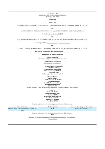 Vorschaubild Moolec Science 20-F Jahresbericht 2023