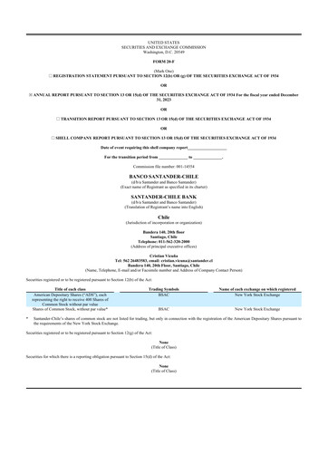 Thumbnail Banco Santander-Chile 20-F Annual Report 2023