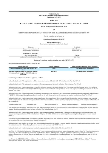 Thumbnail Zeo Energy 10-K Annual Report 2023