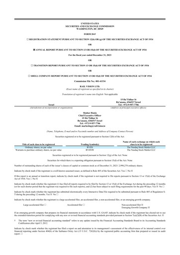 Vorschaubild Rail Vision 20-F Jahresbericht 2023