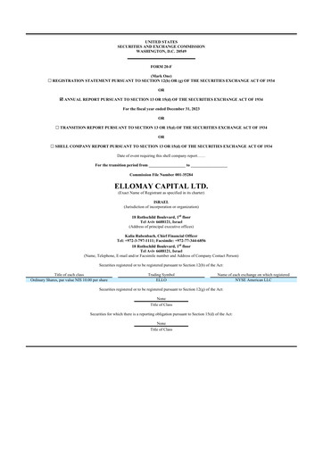 Thumbnail Ellomay Capital
 20-F Annual Report 2023
