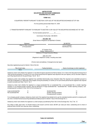 Thumbnail Aeluma 10-Q Quarterly Report FY2024 