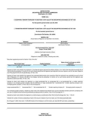Thumbnail Marpai 10-Q Quarterly Report FY2024 