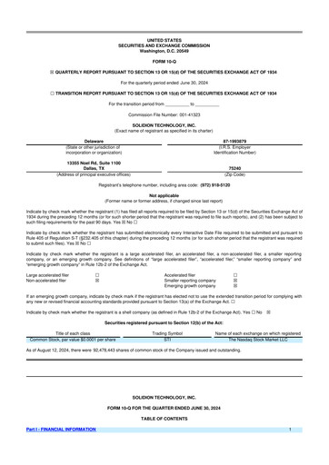 Thumbnail Solidion Technology 10-Q Quarterly Report FY2024 