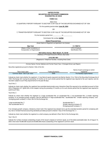 Thumbnail Siebert Financial 10-Q Quarterly Report FY2024 