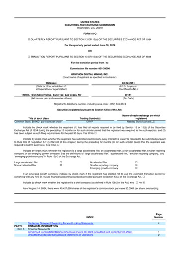 Thumbnail Gryphon Digital Mining 10-Q Quarterly Report FY2024 