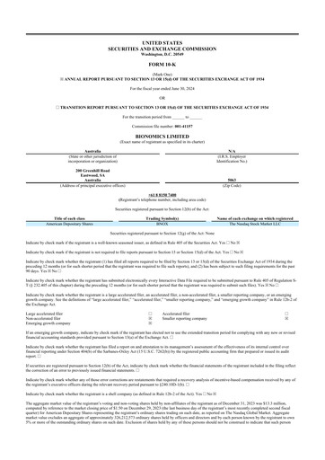Thumbnail Neuphoria Therapeutics 10-K Annual Report 2024
