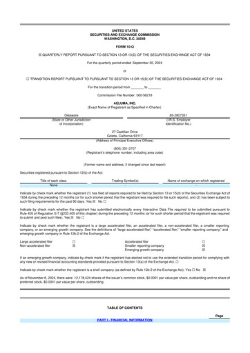 Thumbnail Aeluma 10-Q Quarterly Report FY2025 