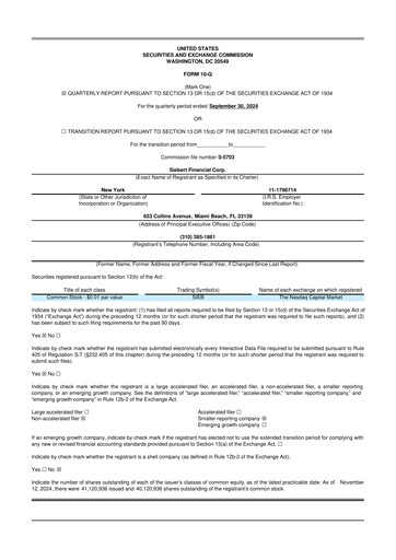 Thumbnail Siebert Financial 10-Q Quarterly Report FY2024 