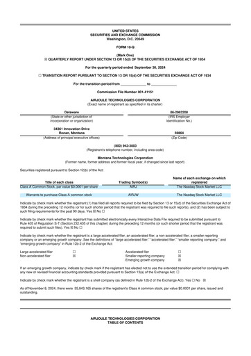 Thumbnail AirJoule Technologies Corporation 10-Q Quarterly Report FY2024 