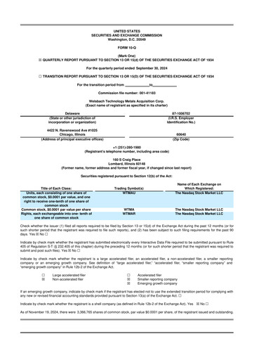 Thumbnail Evolution Metals & Technologies 10-Q Quarterly Report FY2024 