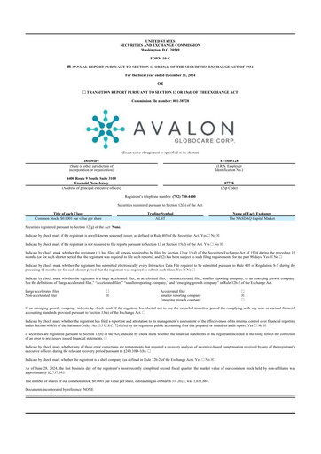 Thumbnail Avalon GloboCare 10-K Annual Report 2024