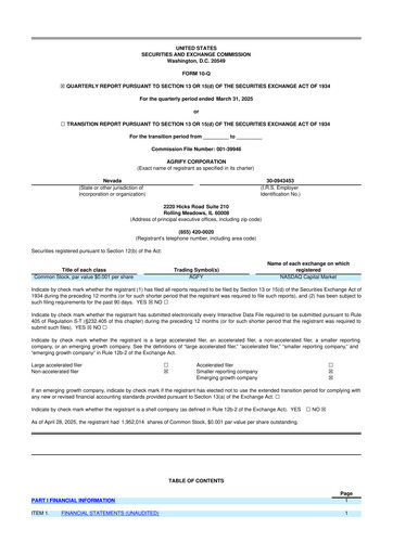 Thumbnail Agrify 10-Q Quarterly Report FY2025 