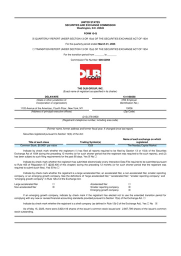 Thumbnail OLB Group 10-Q Quarterly Report FY2025 