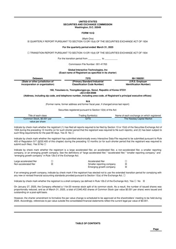 Miniature Global Interactive Technologies 10-Q Rapport trimestriel 2025 