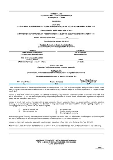 Thumbnail Evolution Metals & Technologies 10-Q Quarterly Report FY2025 