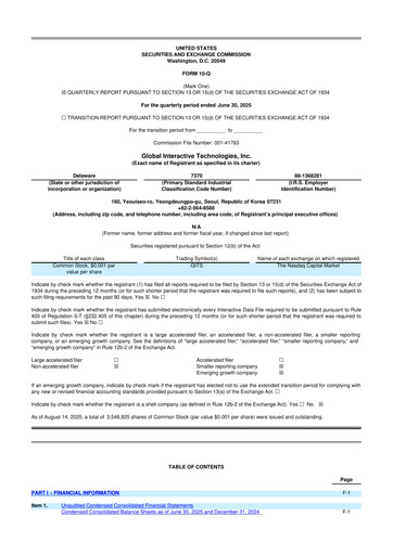 Miniature Global Interactive Technologies 10-Q Rapport trimestriel 2025 