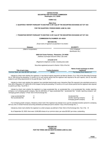 Thumbnail Movano 10-Q Quarterly Report FY2025 