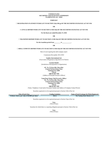 Thumbnail Semilux International 20-F Annual Report 2024