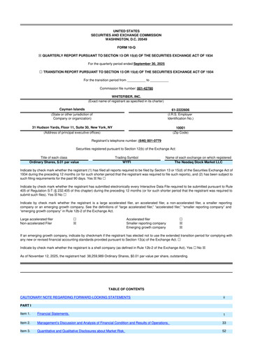 Thumbnail WhiteFiber 10-Q Quarterly Report FY2025 